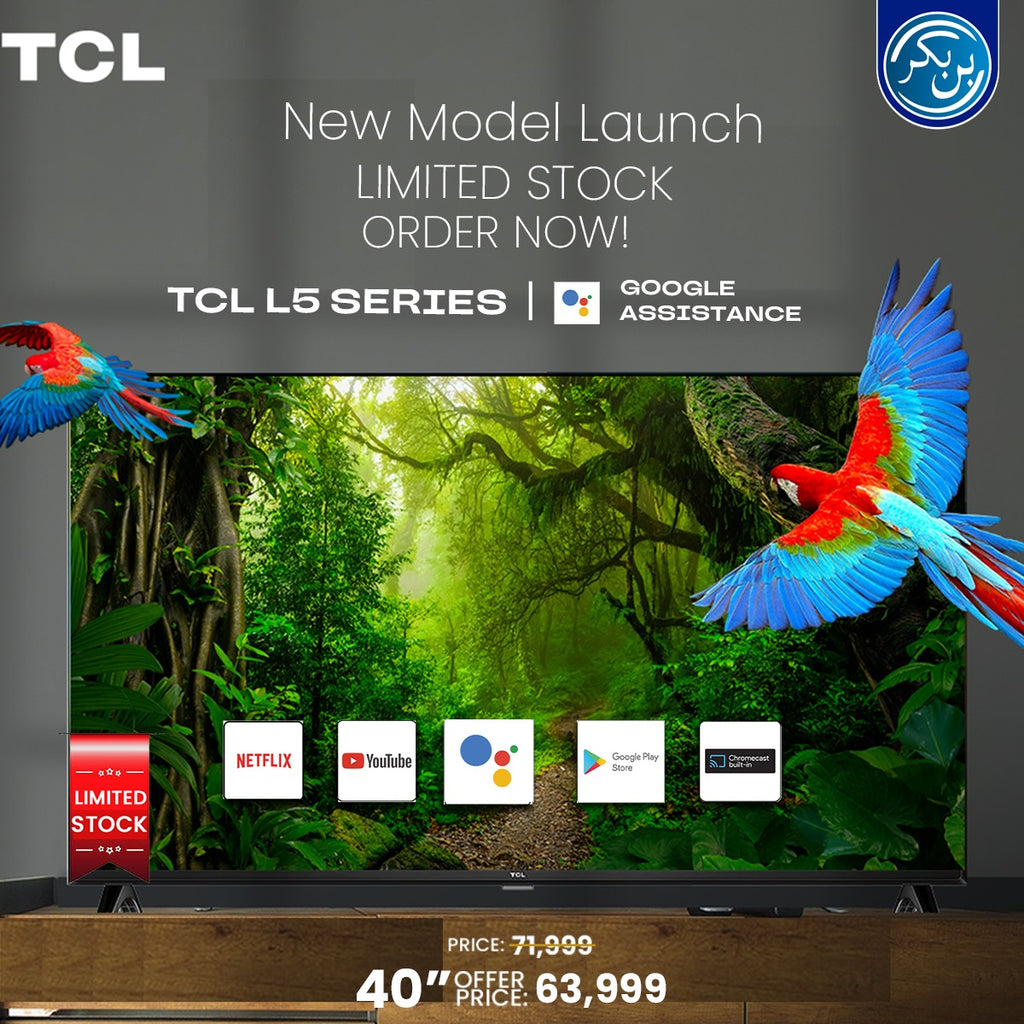 TCL 40L5A Smart LED HD Ready 40''