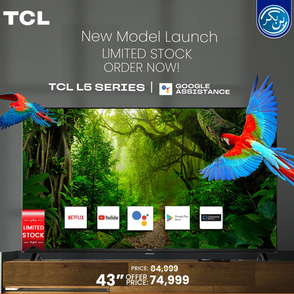TCL 43L5A Smart LED HD Ready 43''
