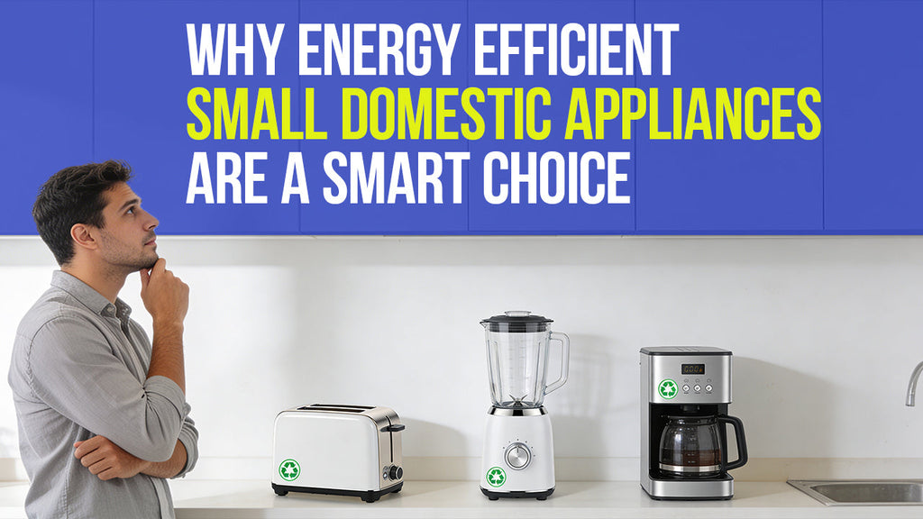 Benefits of choosing energy-efficient small domestic appliances for your home