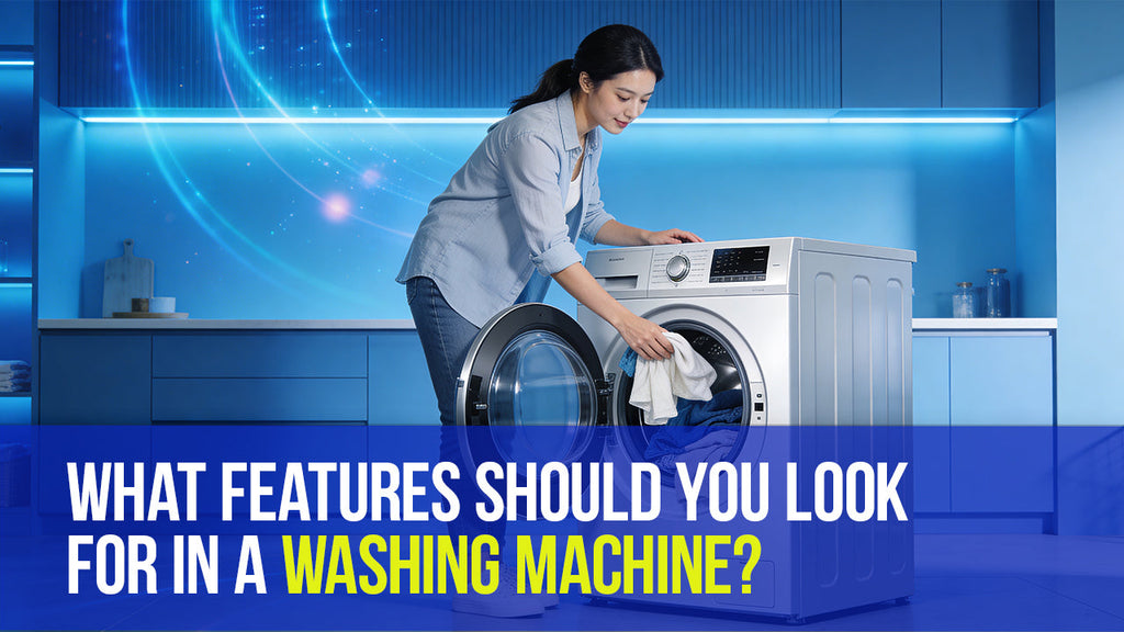 Key features to consider when choosing a washing machine for your home