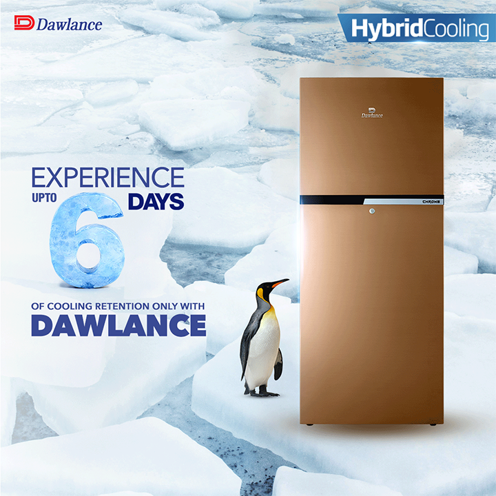 Dawlance Refrigerator 9193LF Chorme