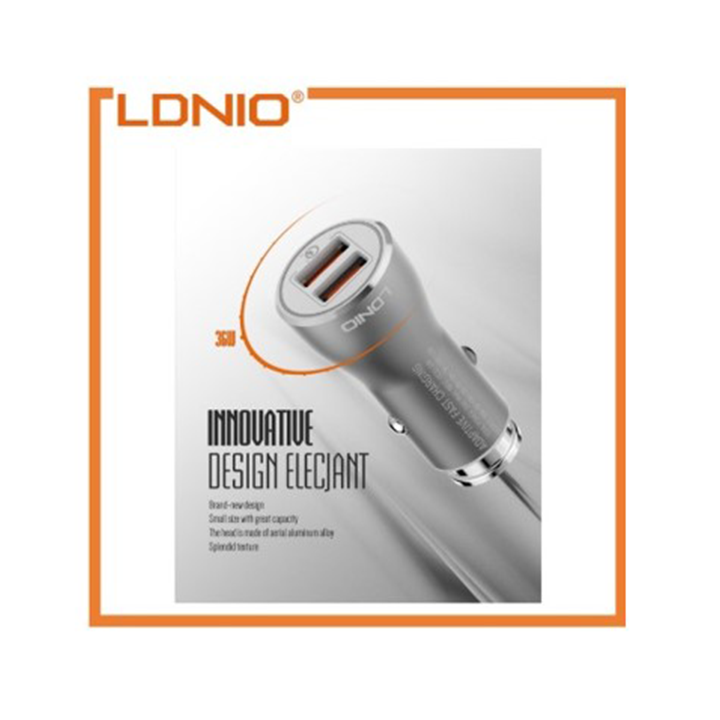 LADINO CAR CHARGERS C407Q (10 A, FAST CHARGER, CABLE INCLUDED)