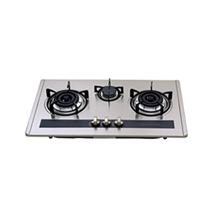 Canon Kitchen Hob CA-01 (3 Burner) SS Enameled Grill (Gold)