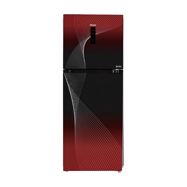 Haier Double Door Refrigerator HRF-418IA Red