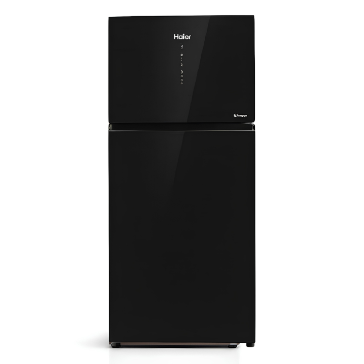 Haier Double Door Refrigerator HRF-418TIF IoT Black