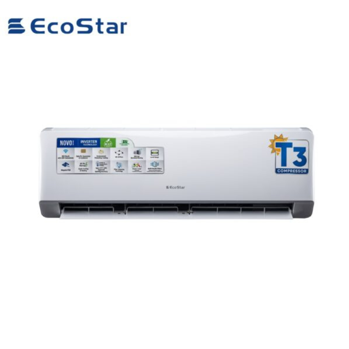 Ecostar 1 Ton DC Inverter Air Conditioner ES-12NV01WT3 White