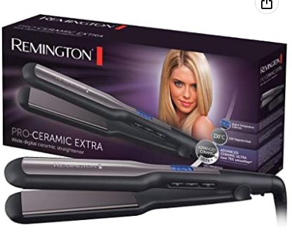 Extra wide outlet straighteners